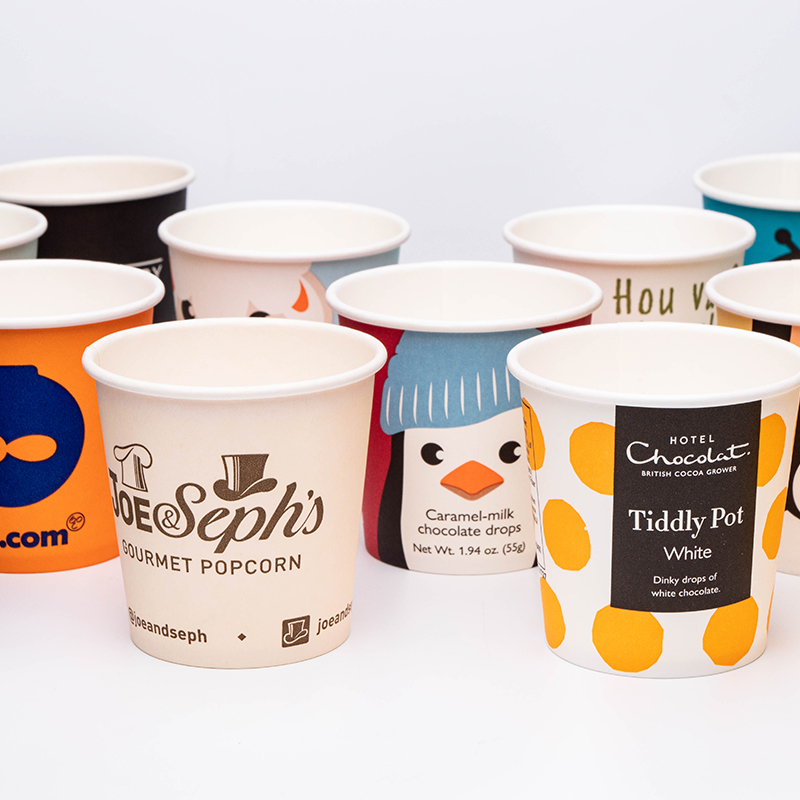 একক ওয়াল পেপার কাপ